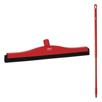 Vikan Floor Fixed Head Squeegee/Handle 51 Inch Kit