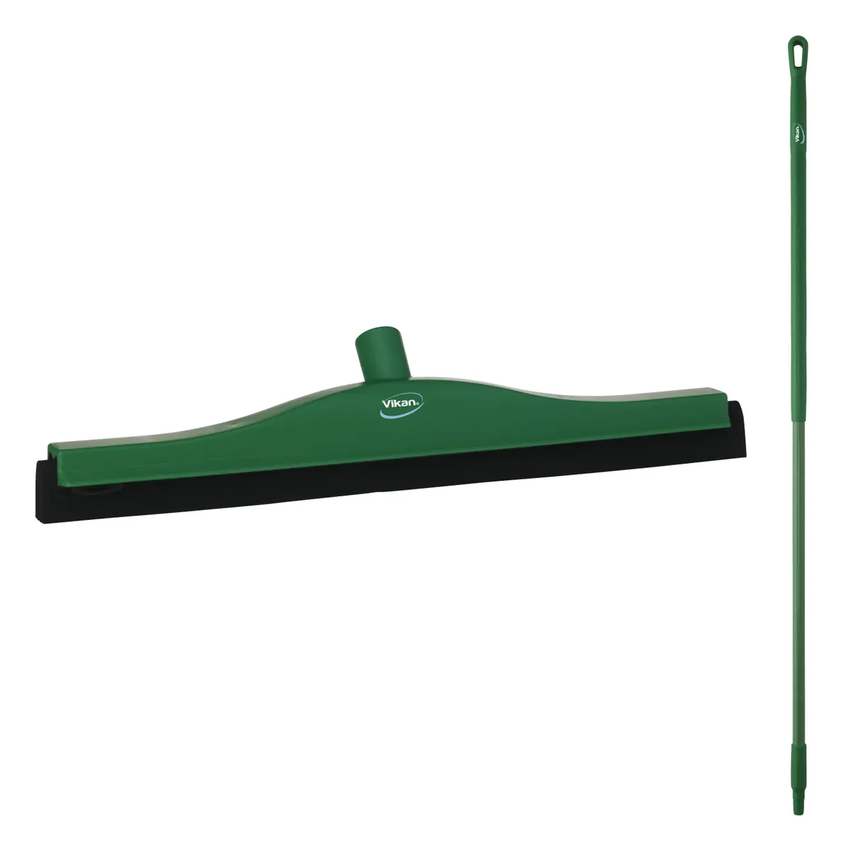 Vikan Floor Fixed Head Squeegee/Handle 59 Inch Kit