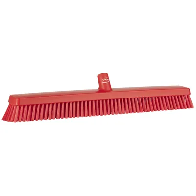 Vikan Soft/Stiff Push Broom 23.6 Inch