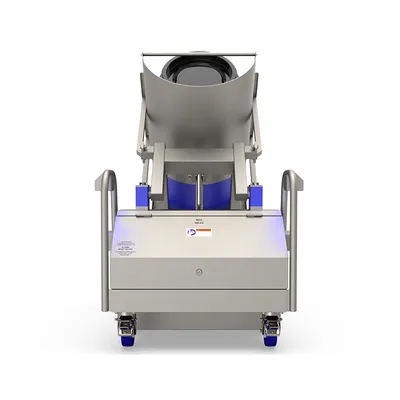 Premier Handling Stainless Steel Drum Tipper Back