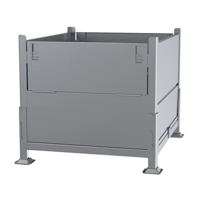 Collapsible Solid Wall Container