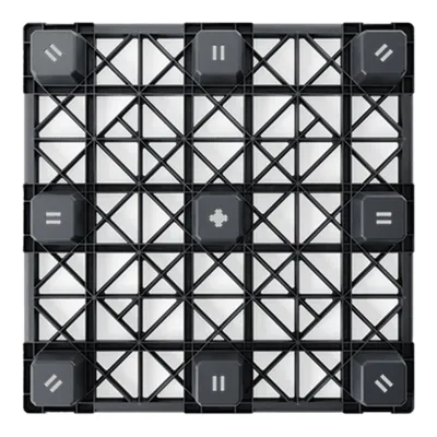 EXP 400 Plastic Pallet Bottom View