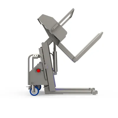 Premier Handling Stainless Lift and Tilt Tipper Side