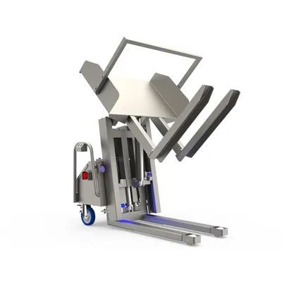 Stainless Lift and Tilt Tipper