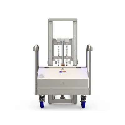 Premier Handling Stainless Steel Pallet Lifter & Stacker Back