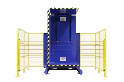 Premier Handling Solutions PI-S-4400-4373-L pallet inverter shown from an alternate angle