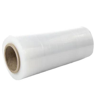 90 Gauge 12" x 1,500' Blown Hand Stretch Film (4 rolls)
