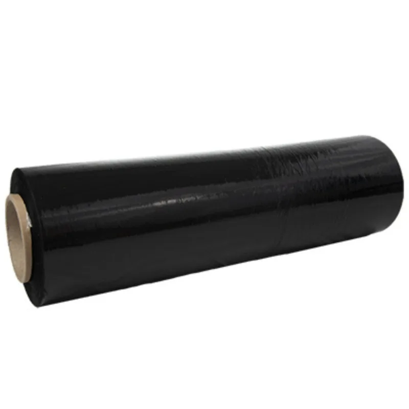 Black Opaque Blown 18 x 80 Gauge x 1,500'