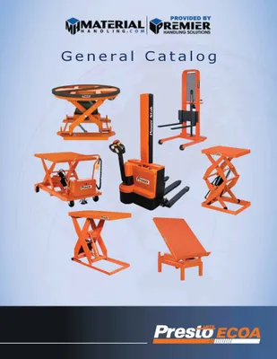 Presto Lifts XL24-20 lift table shown from an alternate angle
