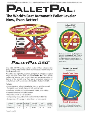 Southworth PalletPal shown from an alternate angle