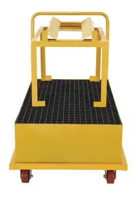 Vestil SRBC-HR-YL Steel Horizontal Spill Pallet