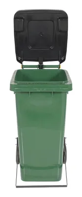 TH-32-GRN-FL trash can shown from an alternate angle