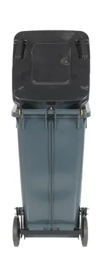 TH-32-GY-FL trash can shown from an alternate angle