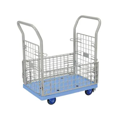 Vestil TRP-1827-M-FB Plastic Truck Mesh Sides with Floor Brake