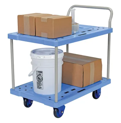 TRP-2334-2 flatbed cart shown from an alternate angle