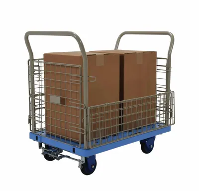 TRP-2334-M-FB flatbed cart shown from an alternate angle