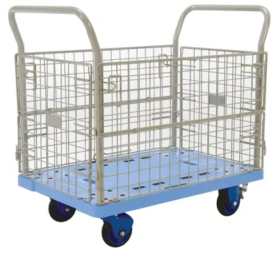 TRP-2334-M-FB flatbed cart shown from an alternate angle