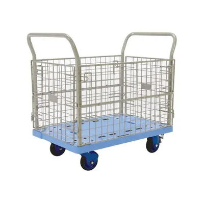 Vestil TRP-2334-M-FB Plastic Truck Mesh Sides with Brake
