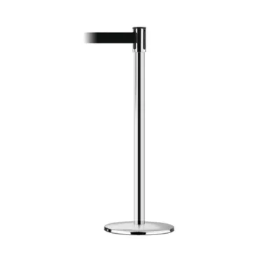 Vestil TSB-13M Steel Post With Steel Base Cover Tensabarrier