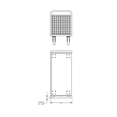 Cage Cart F80125VCBL, 1,600 lb. Capacity