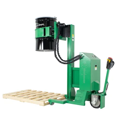 Drum Lift & Rotator Fully Powered F80145A8, 1,000 lb. Capacity