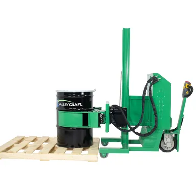 Drum Lift & Rotator Fully Powered F80145A8, 1,000 lb. Capacity