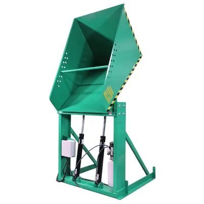 Box Dumper F80171A1, 4,000 lb. Capacity Side Corner View