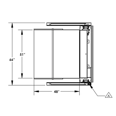 Box Dumper F80172A2, 2,000 lb. Capacity BP #2