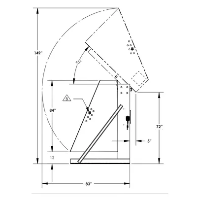 Box Dumper F80174A4, 4,000 lb. Capacity BP