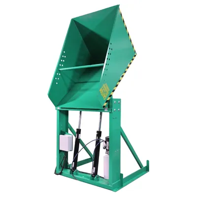 Box Dumper F80177A7, 4,000 lb. Capacity Front Side View