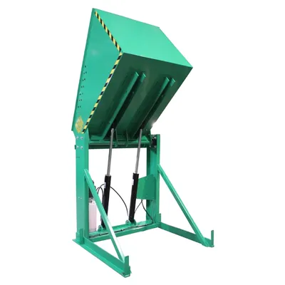 Box Dumper F80177A7, 4,000 lb. Capacity Rear Side View