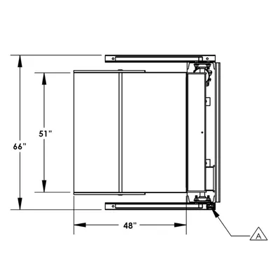 Box Dumper F80182A2, 6,000 lb. Capacity
