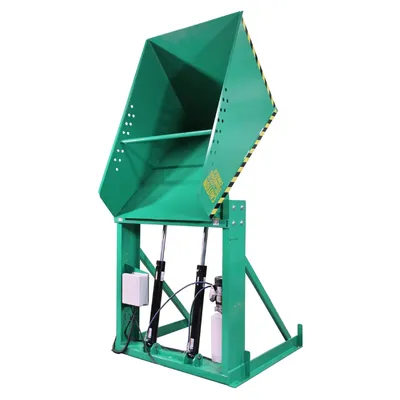 Box Dumper F80186A6, 4,000 lb. Capacity Front Side View