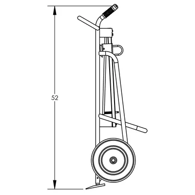 Drum Hand Truck F81600A9, 1,000 lb. Capacity