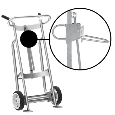 Drum Hand Truck F81625A0P, 1,000 lb. Capacity