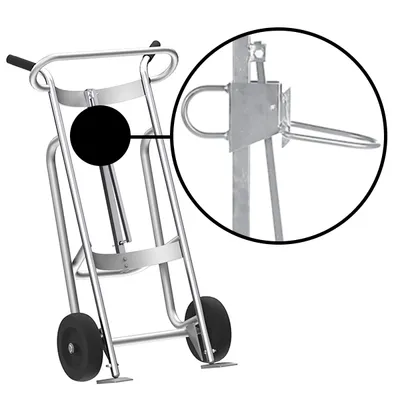 Drum Hand Truck F81770A3P, 1,000 lb. Capacity
