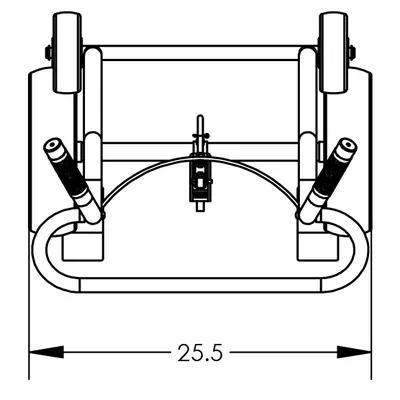 Drum Hand Truck F82175A2P, 1,000 lb. Capacity