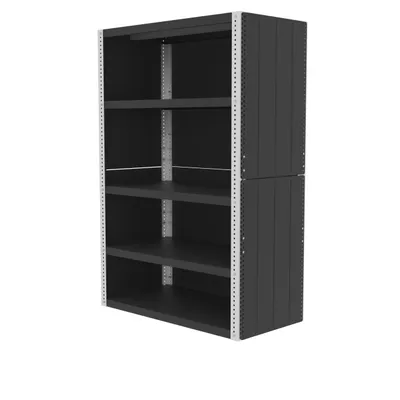Heavy Duty Shelving F82433A0, 48"x24"x72"