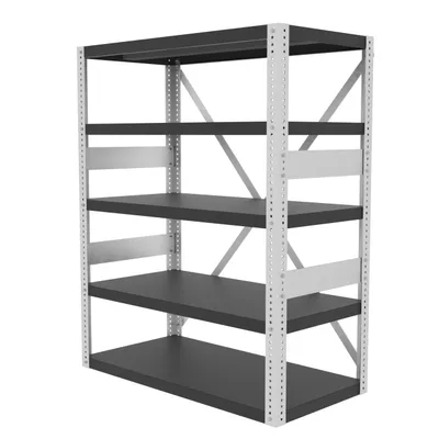Heavy Duty Shelving F82435A8, 48"x24"x60"