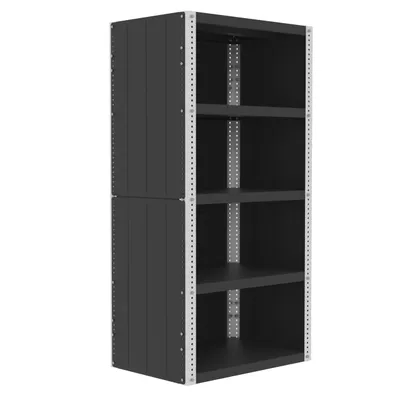 Heavy Duty Stee Shelving F82442A9, 36"x24"x72"