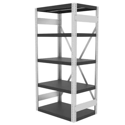Heavy Duty Shelving F82447A4, 36"x24"x72"