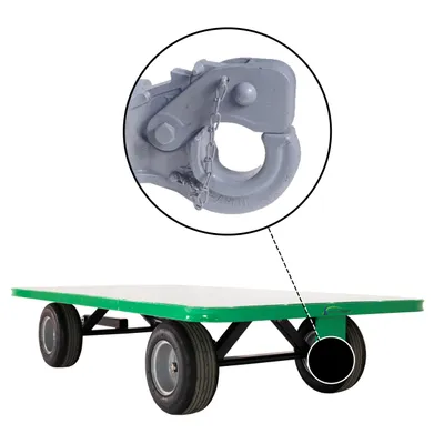 Quad-Steer Trailer F83997, 6,000 lb. Capacity