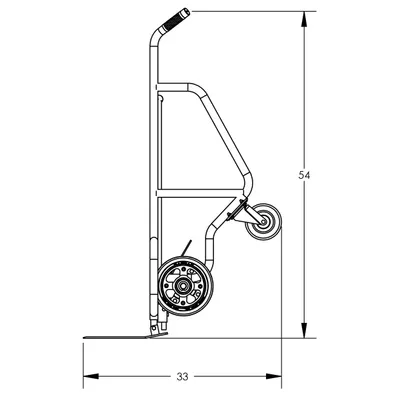 Hand Truck F84800A1, 1,000 lb. Capacity