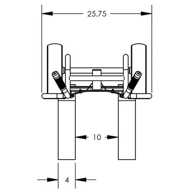 Hand Truck F84877A9, 1,000 lb. Capacity