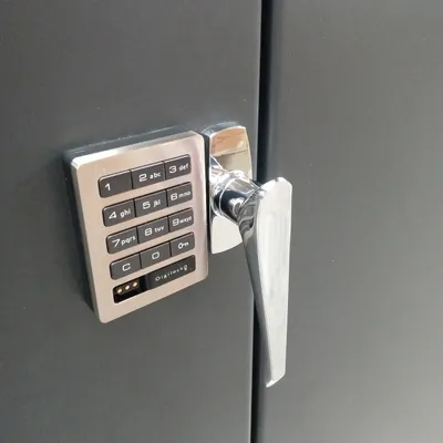Electronic Locking Cabinet F85876A9, 36"x24"x84"