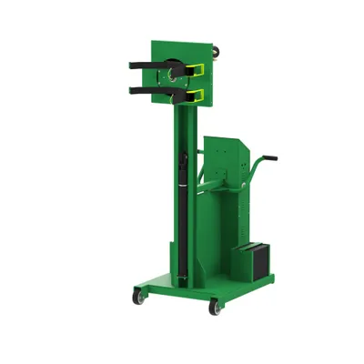Drum Lift & Rotator Semi-Powered F88570C0, 800 lb. Capacity
