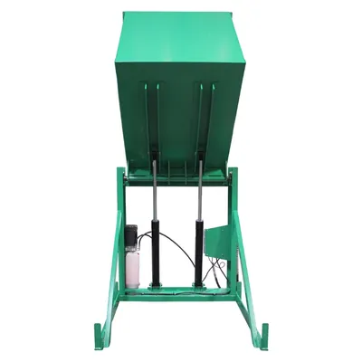 Box Dumper F89017, 4,000 lb. Capacity Rear View