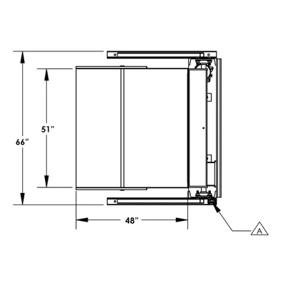 Box Dumper F89024, 2,000 lb. Capacity