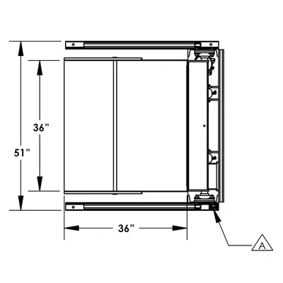 Box Dumper F89026, 4,000 lb. Capacity BP #2