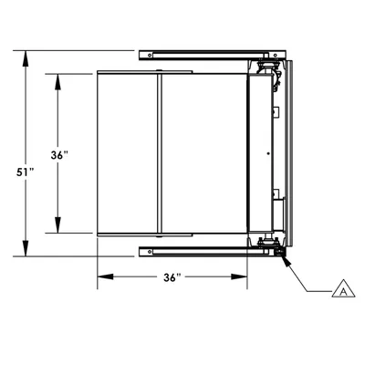 Box Dumper F89036, 2,000 lb. Capacity